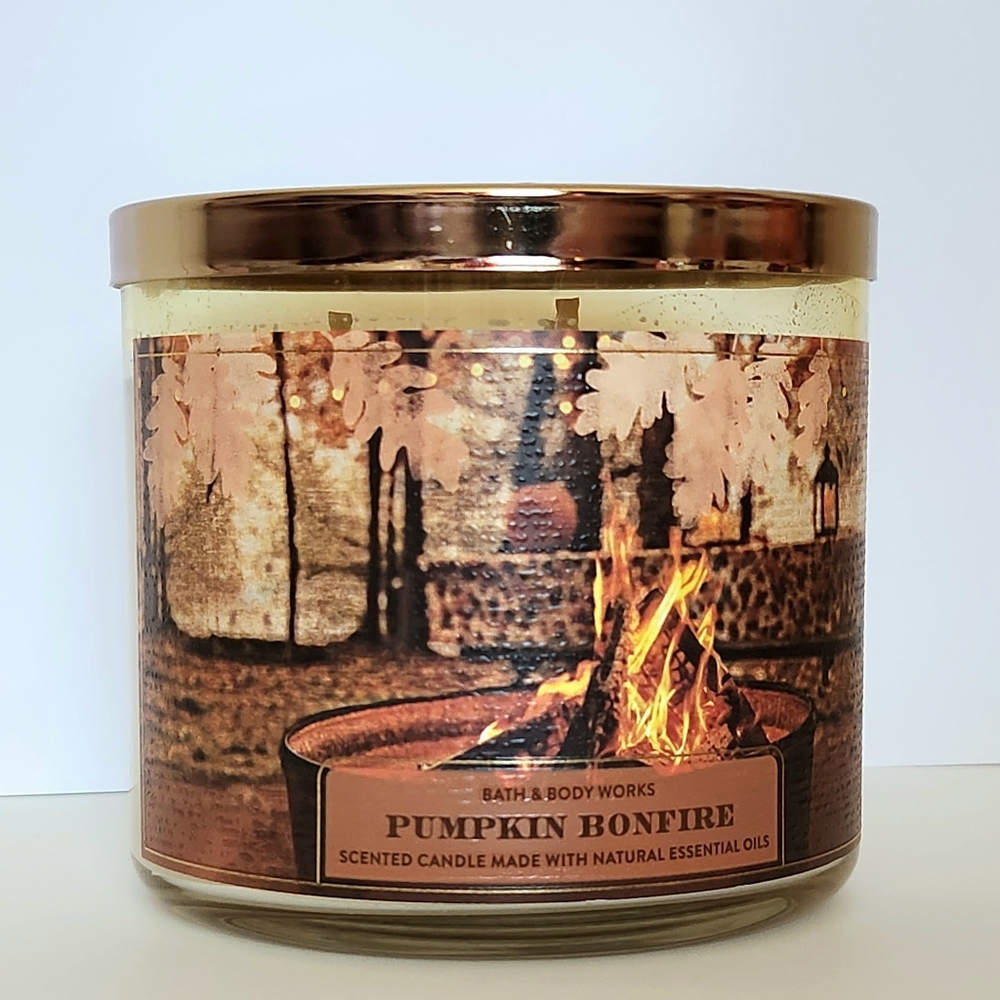 Pumpkin Bonfire 3-Wick Candld